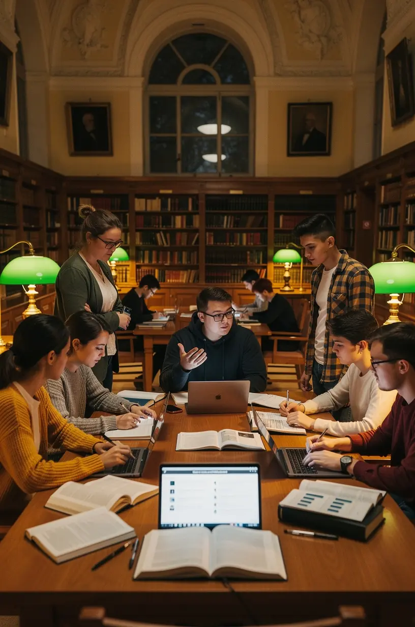 Osoba korzystająca z laptopa i notatnika do planowania codziennych zadań i decyzji